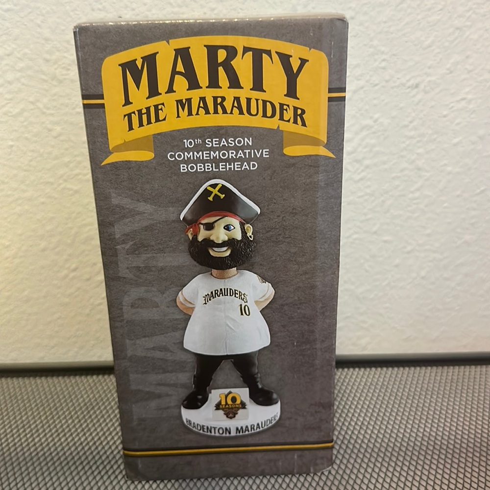 Marty the marauder bobble head.